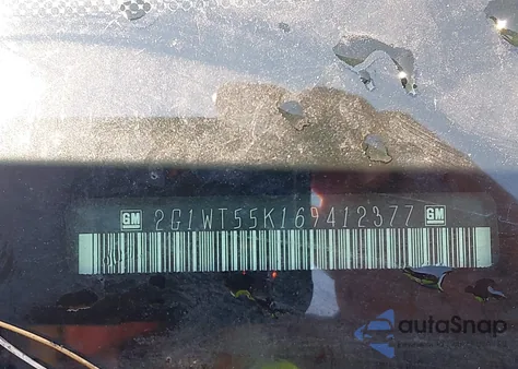 2006 Chevrolet Impala Lt from USA, damaged, VIN 2G1WT55K169412377